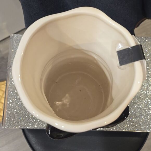 Dwell Studio Hand Painted Bow Ceramic Vase - Picture 4 of 7